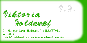 viktoria holdampf business card